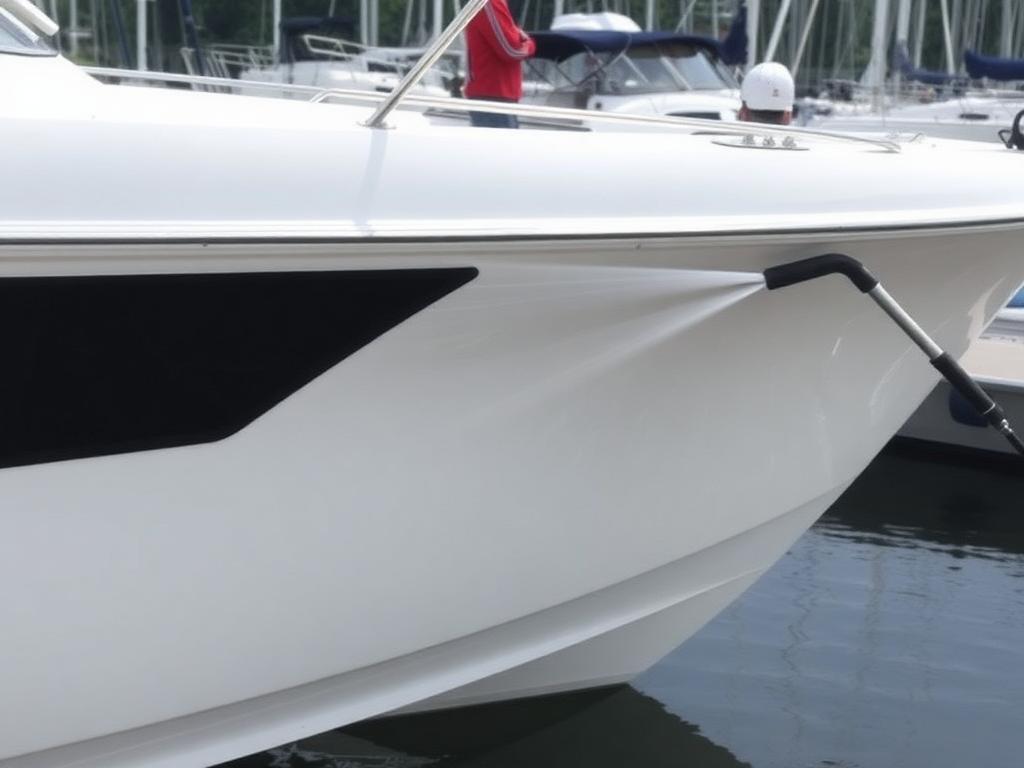 Boat and garage door cleaning