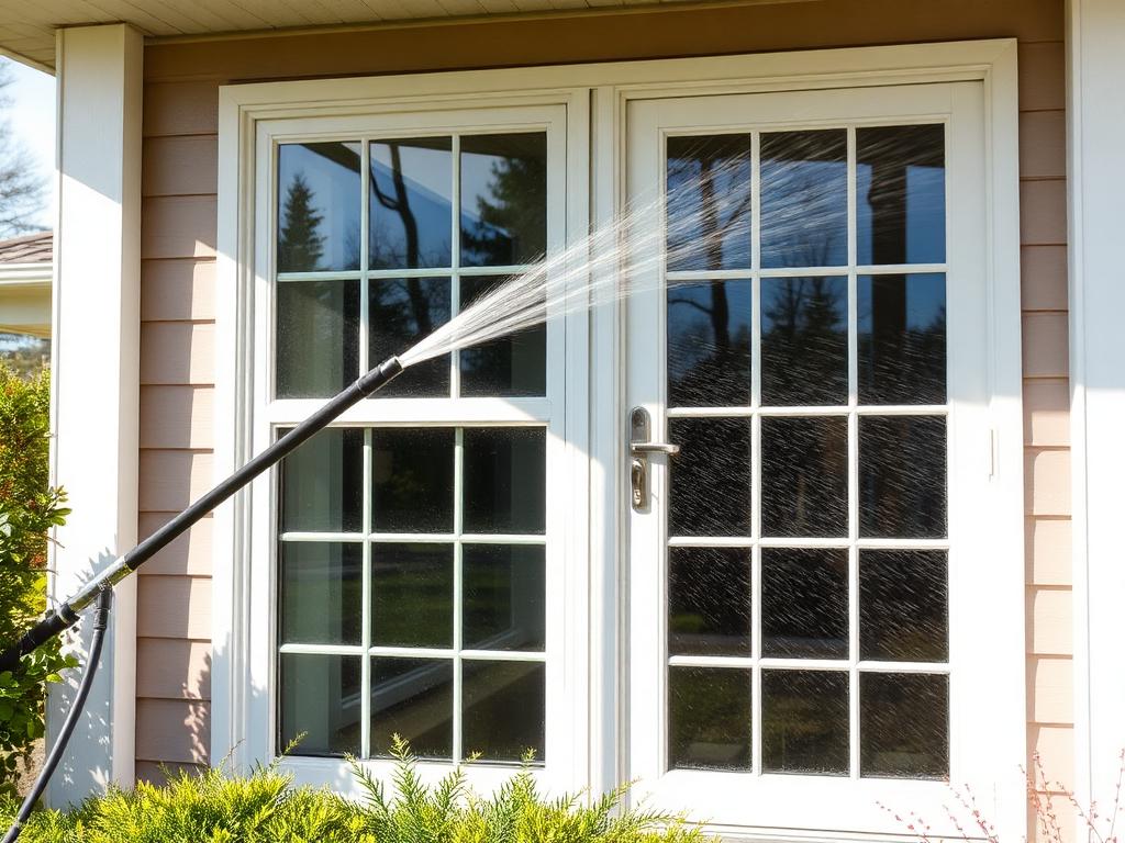 Window and door cleaning